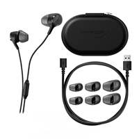 Écouteurs de jeu HyperX Cloud Earbuds III S avec haut-parleurs de 14,3 mm, écouteurs intra-auriculaires filaires USB-C avec commandes pour PC et mobile