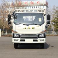 Camion léger JAC Shuailing E, cabine simple, plateau plat, 129 CV, Euro 6, diesel, idéal pour la logistique urbaine et les livraisons