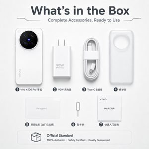 <span class=keywords><strong>vivo</strong></span> X500 Pro รุ่นใหม่ ปี 2026 สมาร์ทโฟน 5G Octa Core 144Hz พร้อมหน้าจอ AMOLED 6.3 นิ้ว รองรับซิมคู่ คุณสมบัติเล่นเกม <span class=keywords><strong>VIVO</strong></span> x500pro - Product Image 4