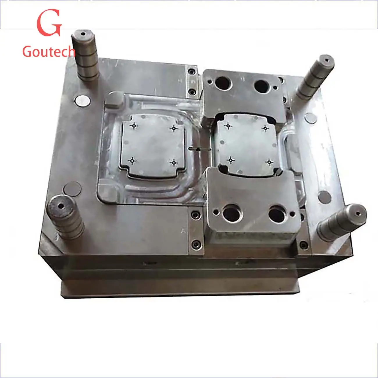 Injection Mold for Plastic parts with hot runner cold runner system