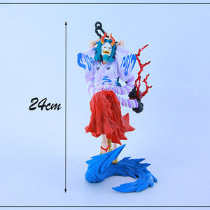 Juguetes de resina de PVC de 24cm, máscara de alta calidad, Kaido, hija, <span class=keywords><strong>Yamato</strong></span>, columpio, modelo de palo, figura de Anime, personaje de dibujos animados - Product Image 2