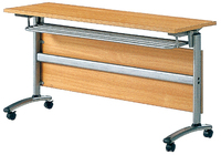 Table de bureau blanc, bureau de formation, simple, pas cher