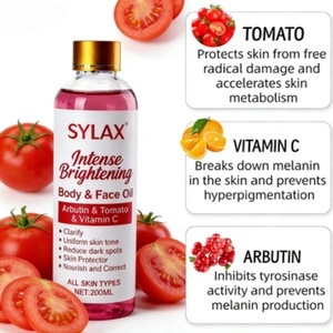 Huile Corporelle Hydratante en Gros avec Vitamine C, Arbutine et Extrait de <span class=keywords><strong>Tomate</strong></span> – Soin Naturel pour un Teint Uniforme et Tous Types de Peau - Product Image 3