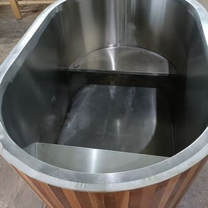 Sauna Ovalada Moderna y Ecológica de Fábrica, Paneles de Madera de Pino Termotratada, Villa de Vapor con Estufa en Venta - Product Image 2