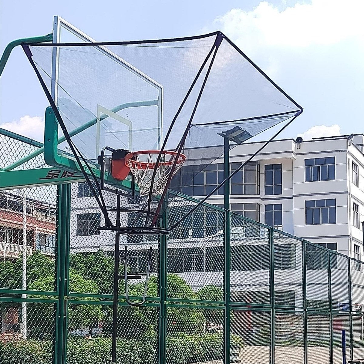 Wholesale Portable Basketball Shooting Machine Indoor and Outdoor Basketball Return System Basketball Training Equipment