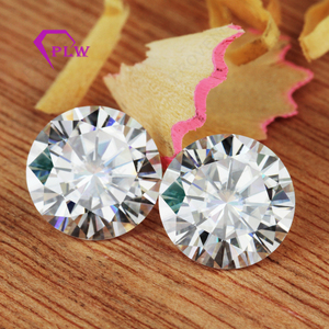 Forever one Round brillant pierres <span class=keywords><strong>de</strong></span> moissanite EF blanc pur <span class=keywords><strong>taille</strong></span> blanche à petit prix - Product Image 1