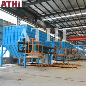 Sepenuhnya Otomatis Proses Vacuum Casting Molding Line dan Reklamasi Pasir Line System