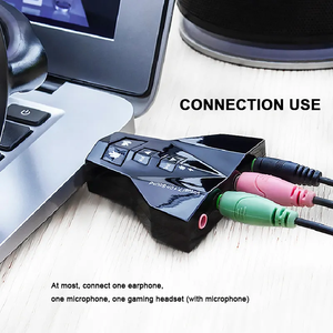 Heap Price-altavoz pequeño SB, mini <span class=keywords><strong>tarjeta</strong></span> <span class=keywords><strong>de</strong></span> <span class=keywords><strong>sonido</strong></span> móvil portátil, interfaz USB <span class=keywords><strong>de</strong></span> 7,1 canales - Product Image 5