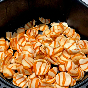 Pellets de Camarón Semielaborados para Snacks de Mariscos, Materia Prima para Freír y Hornear, con Efecto Hinchador, Caja de 10kg - Product Image 1