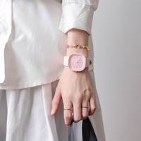 Montres pour femmes LP20, mode rose, montres à quartz carrées décontractées pour femmes, montres-bracelets, design simple, montre de sport pour étudiants
