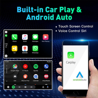 Lecteur DVD de voiture Android compatible avec divers modèles de voitures, écran de 10,25 à 12,3 pouces avec navigation GPS, Wi-Fi, CarPlay et prise en charge 4G