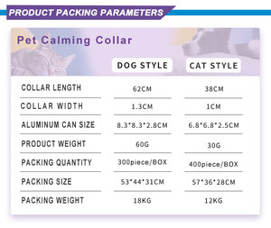 Verstellbare Angstlösende Wasserdichte Langlebige Beruhigende Halsbänder für Katzen und Hunde zur Angstlinderung - Product Image 2