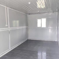 Mxq Mobile Maison Conteneur Pliable Personnalisée 20/40FT Sûre et Fiable pour Garage et Motel