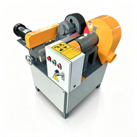 Machine de polissage de tubes ronds en acier inoxydable et aluminium, sans centre, pour usine, avec finition miroir