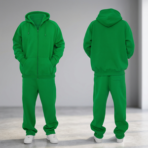 Combinaisons en polaire lourde / Survêtements personnalisés / Combinaisons en polaire d'hiver - Design 2 en 1 à séchage rapide, à capuche, unisexe - Product Image 3