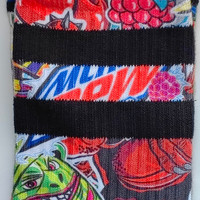 Chaussettes personnalisées à impression numérique, polyester et coton, sublimation, chaussettes mi-hautes unisexes