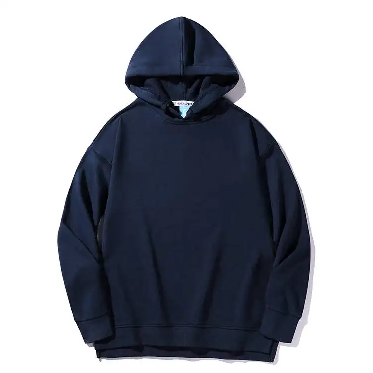 Großhandel Pigment gefärbt gedruckt Logo Hoodie Unisex benutzer definierte Qualität Plus Size Herren Hoodies & Sweatshirts