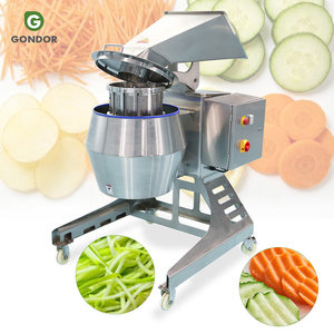 Cortadora Comercial de Patatas Dulces, Papaya, Zanahorias y Queso Mozzarella; Máquina para Hacer Papas Fritas Onduladas y Rebanadas - Product Image 1