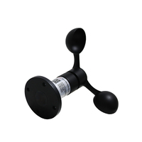 Sensor de Velocidad del Viento Impermeable IP65 RK100-01G 0-60m/s 4-20mA RS485 Anemómetro