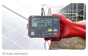 UT503PV Измеритель Высокого Напряжения megohm умный электрик качающийся метр фотоэлектрический тестер сопротивления изоляции - Product Image 5
