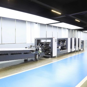 Incollatrice pieghevole automatica ad alta velocità per 1800 in cartone ondulato ad angolo 4 e 6 - Product Image 6