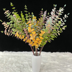 Flores Queyiyi, Hoja de Dinero Impresa en 3D, Planta Artificial Verde de 30cm-100cm, Decoración de Bodas, Arreglo para Sala de Estar - Product Image 2