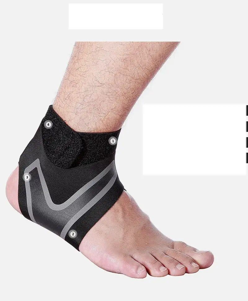 Ankle Brace Compression Support Sleeve for Injury Recovery, Joint Pain and More. Plantar Fasciitis Foot , Arch Support