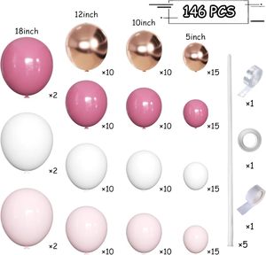 Colorful <b>Balloon</b> Arch Various Sizes Latex <b>Balloons</b> for Baby Shower Wedding Birthday Graduation Christmas Party Decorations - Product Image 2