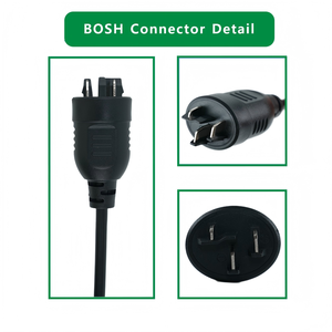 Chargeur de vélo électrique <span class=keywords><strong>Bosch</strong></span> compatible 42V 2A 4A pour batteries de tricycles électriques <span class=keywords><strong>Bosch</strong></span> Active Line haute performance 36V 42V - Product Image 2