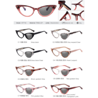 MS 97719, monturas de gafas de colores ópticos con bloqueo de luz azul elegante para mujer, gafas Lunettes De Luxe, diseño de mariposa