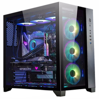SALE-ATX CHAUDE Boîtier de jeu d'ordinateur Châssis ARGB OEM avec fenêtre en verre Boîtier de bureau PC tour complète Gabineter gamer de haute qualité