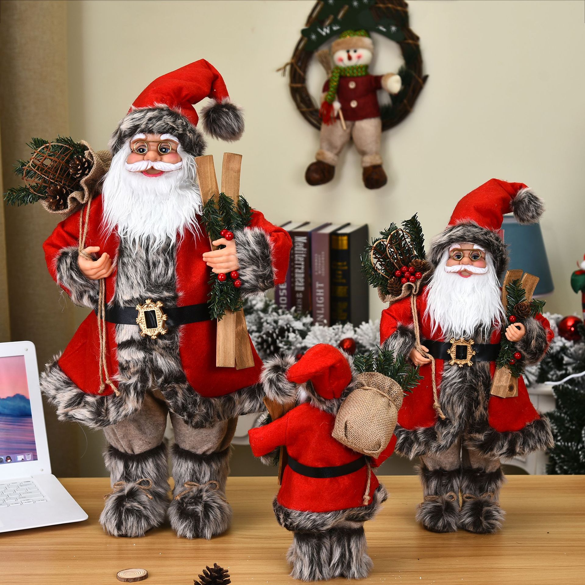 ぬいぐるみクリスマスサンタクロースフィギュアクリスマスギフト