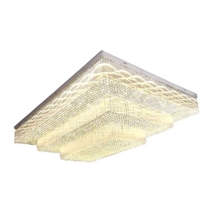 Zeal Lighting Factory Hotel LED Gran cristal Candelabros de cristal de lujo Luz de techo - Product Image 6