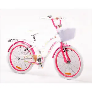 De calidad superior bebé aro 20/rosa al por mayor de asiento de bicicleta Niño/de metal de 4 ruedas bmx bicicletas para los niños hecho en China