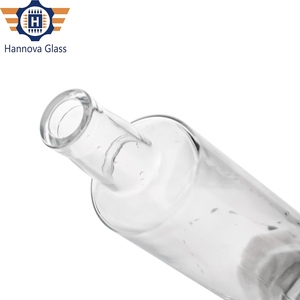 1000ml空ガラスLiquroボトルウイスキーVokdaラムジスピリッツガラス瓶ラベル付き - Product Image 2