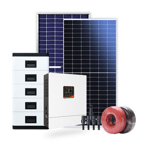 Cishine - Sistema Completo de Paneles Solares para el Hogar de 20kw, 15kw, 10kw y 5kw, Sistema de Energía Solar Fuera de la Red con Controlador MPPT - Product Image 2