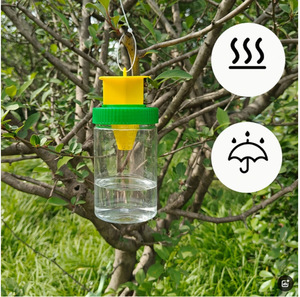 Piège à mouches à fruits <span class=keywords><strong>jetable</strong></span> en plastique, écologique, non toxique, portable, avec attractif pour attraper les insectes - Product Image 2