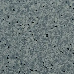 Rollo de lámina de suelo ESD antiestático conductor impermeable suelo homogéneo de vinilo PVC para suelo de sala limpia