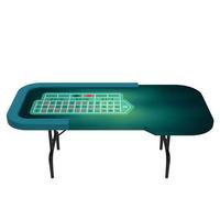 YH Entertain ment Produkt 86 Zoll faltbarer amerikanischer Mini Home Roulette Tisch zum Verkauf