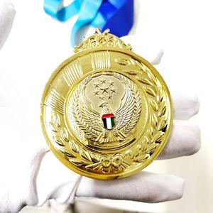 Medalla Deportiva de Aleación de Zinc Sublimada con Diseño Personalizado, Medalla de Oro para Fútbol y Baloncesto, Venta Caliente - Product Image 2