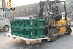 Grootte En Kleur Kunnen Op Maat Gemaakte Stalen Beton Stapelbare Blok Lego Mallen Van Interlock - Product Image 4