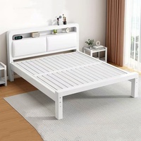 Meubles de chambre à coucher, design simple et moderne, prix de gros, lits en métal double, cadre en acier inoxydable, taille king