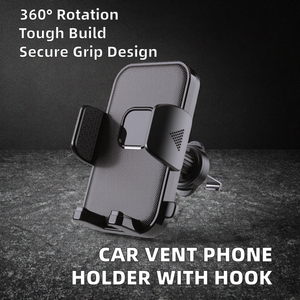 Support universel pour téléphone portable à fixation sur grille d'aération ou tableau de bord de voiture, anti-chute, pour navigation - Product Image 4