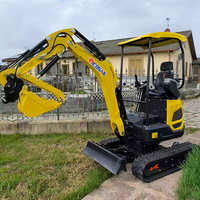 Mini-excavatrices compactes neuves de 0,8 tonne, en stock aux États-Unis, moteur EPA, mini-excavatrice de haute qualité avec livraison en trois jours