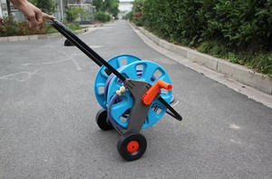 Bobine de tuyau en plastique, avec roues, 30m <span class=keywords><strong>50m</strong></span> 60m 80m - Product Image 5