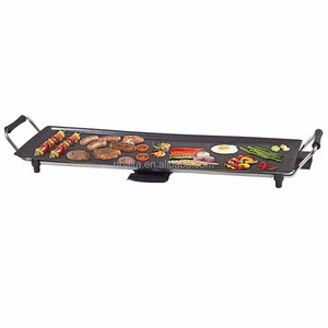 <span class=keywords><strong>Plaque</strong></span> de cuisson électrique Aifa, <span class=keywords><strong>prix</strong></span> usine, 40*25cm, antiadhésive, gril électrique, parrilla, teppanyaki, plancha, OEM - Product Image 1