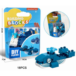 Changxi Commerce $1 articles Promotion Jouets Animal Canard Pic Crocodile Dinosaure Creative Animaux Bâtiment Animal Briques Bloc - Product Image 4