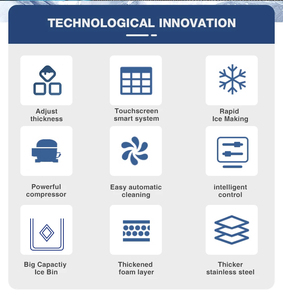 Huli Energiebesparende 200Kg Crystal Ice <span class=keywords><strong>Machine</strong></span> Kubus Maker Ijsmachine - Product Image 6