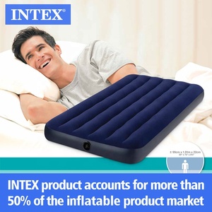 <span class=keywords><strong>INTEX</strong></span> 64757 TWIN DURA-BEAM SERIES CLASSIC DOWNY AIRBED Meubles de maison Matelas gonflable en PVC avec flocage - Product Image 5