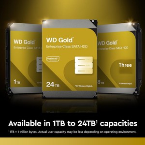 For 14TB for Gold Enterprise Class <b>Internal</b> Hard <b>Drive</b> HDD 7200 RPM 6 Gb/s 512 MB 3.5" WD142KRYZ NAS Capacity Lar - Product Image 1